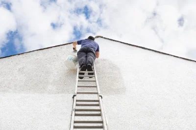 Peinture extérieure à Jœuf — façades et ravalement